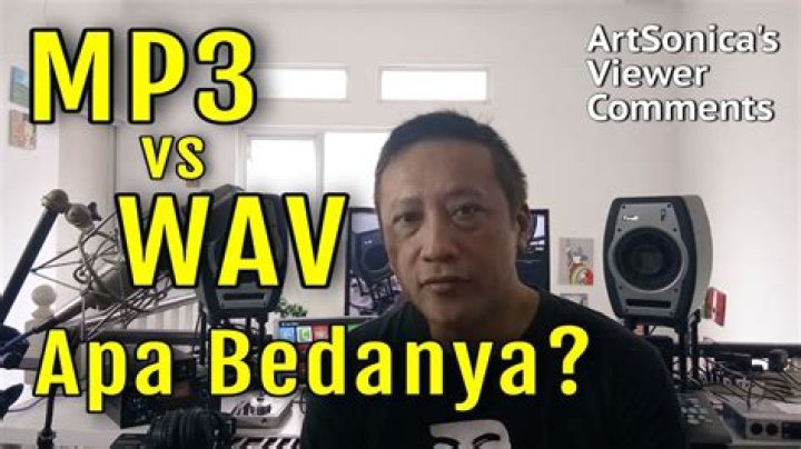 Apa perbedaan mp3 dan wav?