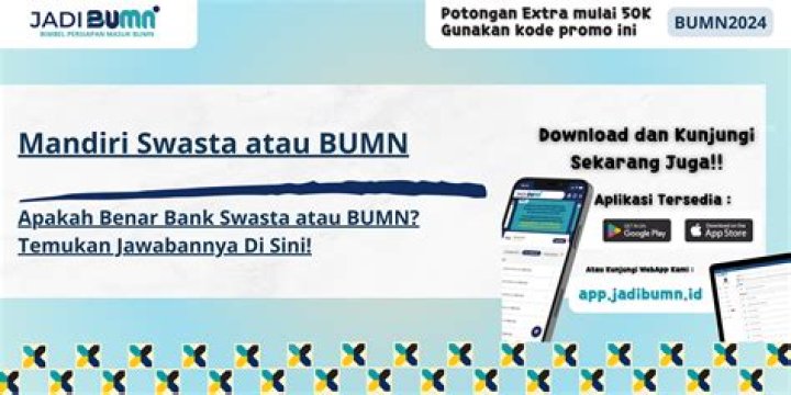Apakah bank mandiri bank swasta?