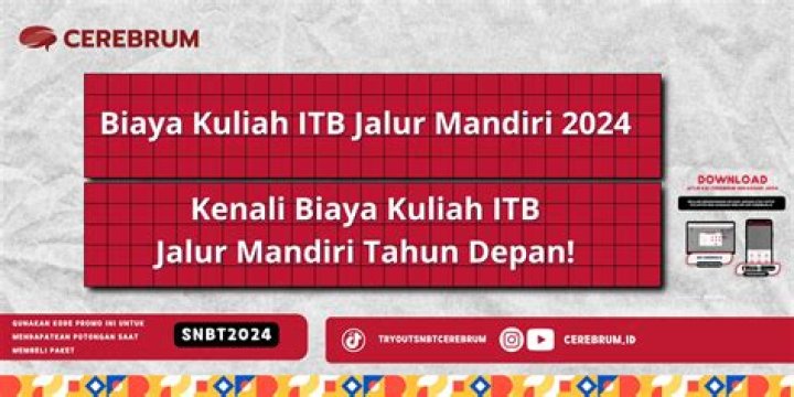 Apakah ITB membuka jalur mandiri?