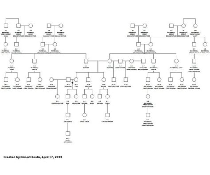Are aunts and uncles considered ancestors?