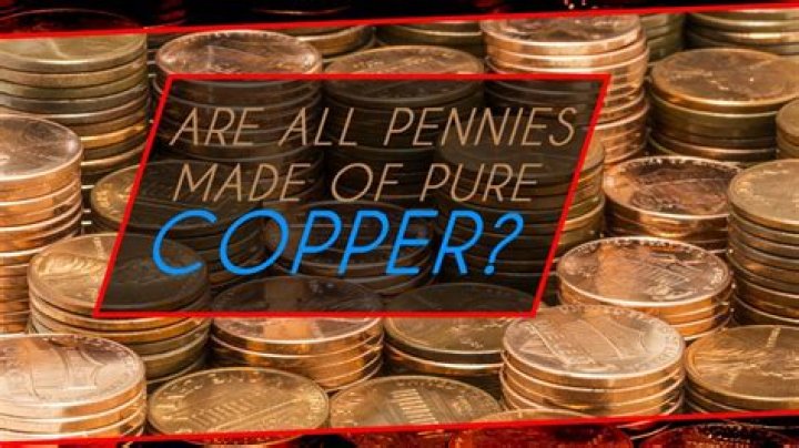 Are Canadian pennies made of copper?