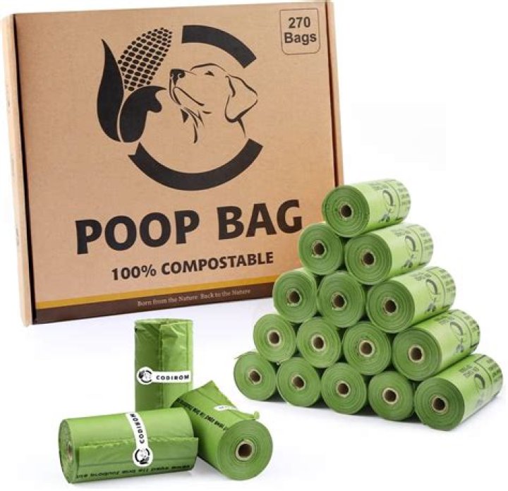 Are doggie poop bags biodegradable?