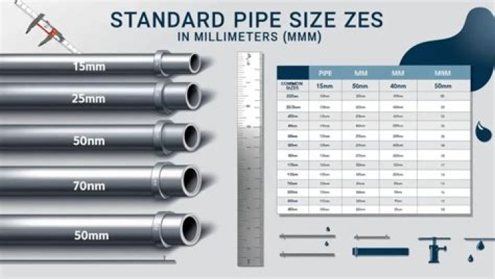 Are Flush pipes standard size?