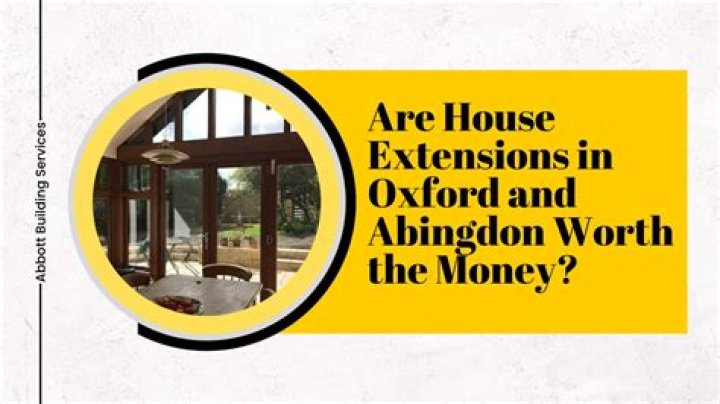 Are house extensions worth the money?