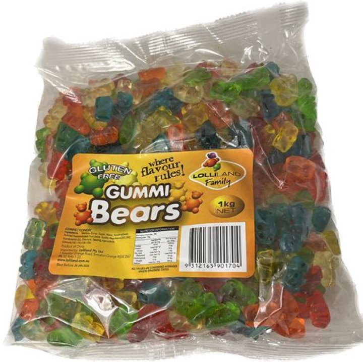Are Jelly Belly gummy bears gluten free?