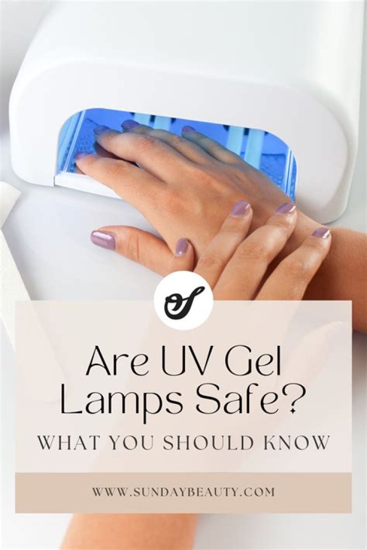 Are LED gel nail lamps safe?