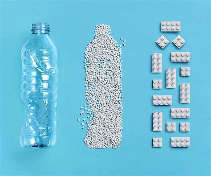 Are Legos made from recycled plastic?