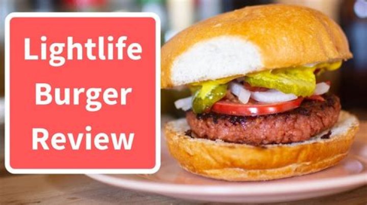Are lightlife burgers healthy?