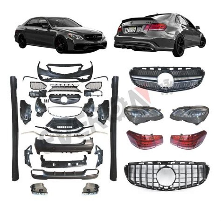 Are Mercedes bumpers plastic?