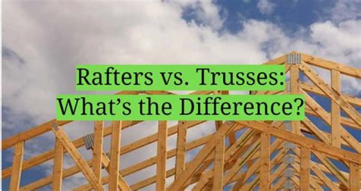 Are roof trusses stronger than rafters?