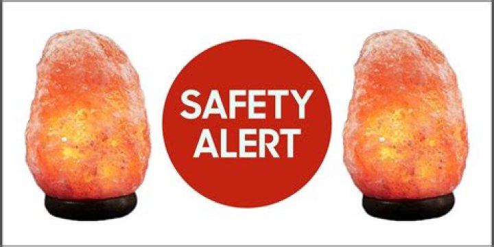 Are salt rock lamps a fire hazard?