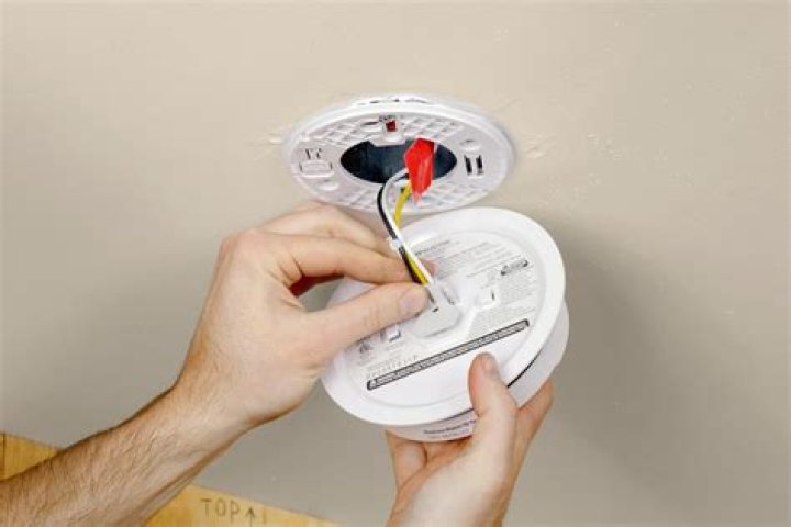 Are smoke alarms connected to the Fire Department?
