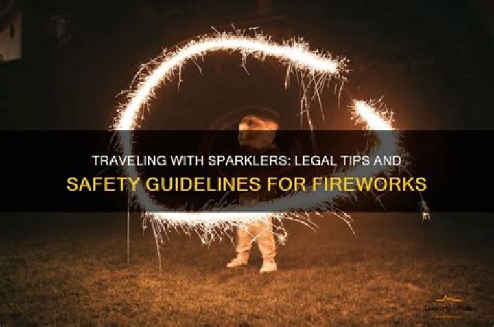 Are sparklers legal in Nevada?