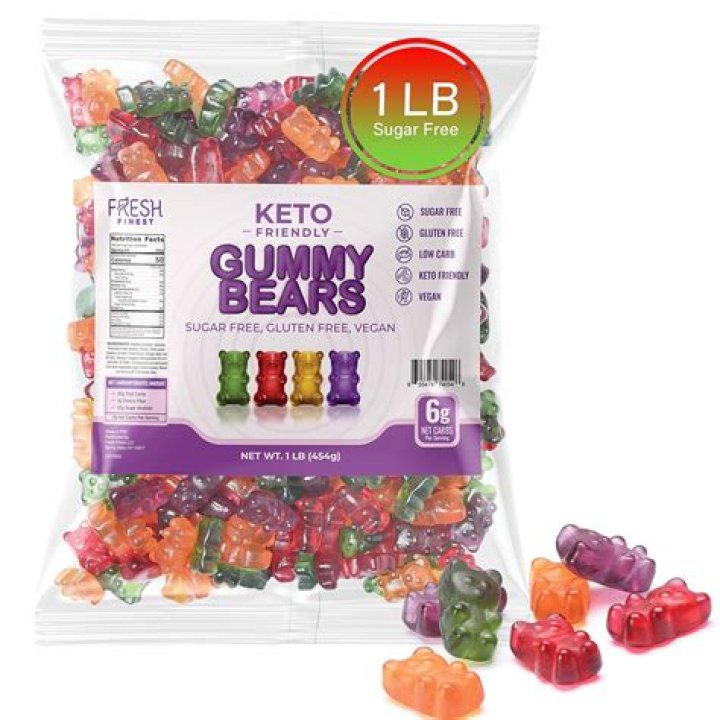 Are sugar free gummy bears healthy?