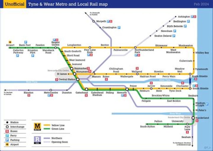 Are the Metro on today Newcastle?
