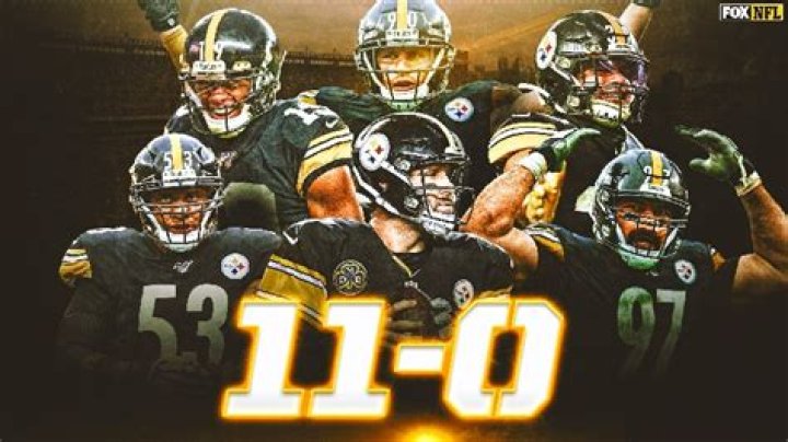 Are the Steelers the worst 11/0 team?