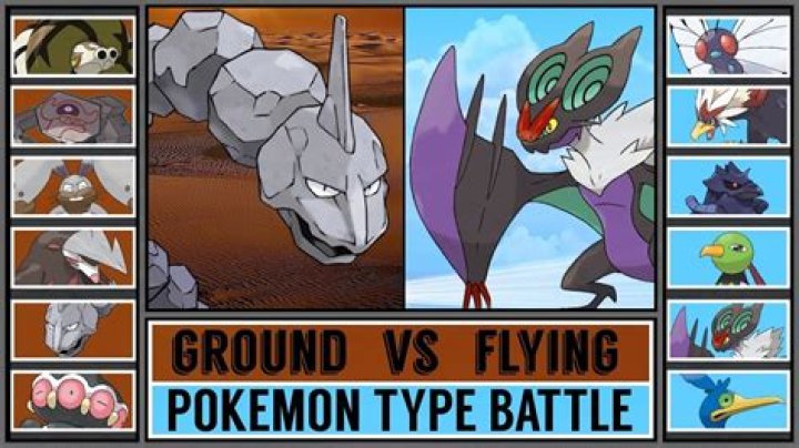 Are there any ground and flying Pokemon?