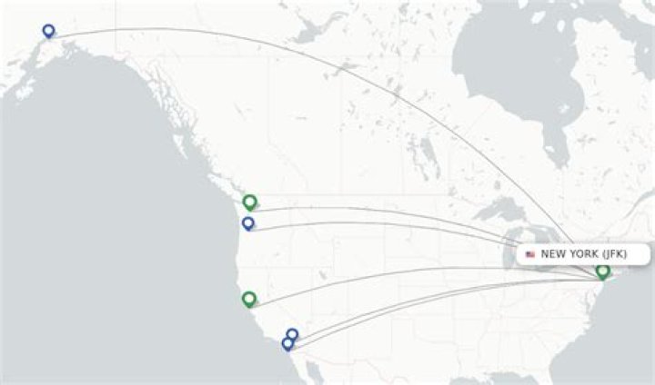 Are there direct flights from NYC to Alaska?