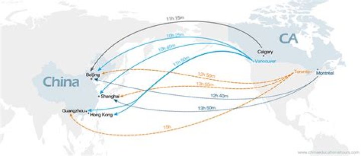 Are there flights from Canada to China?