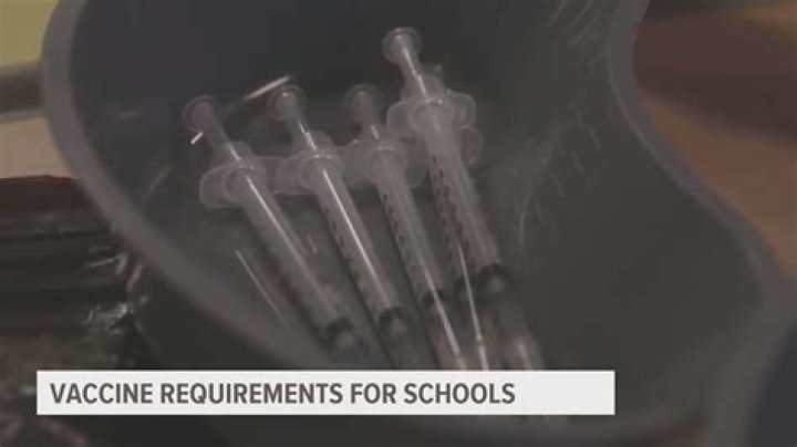 Are vaccines required for public school?
