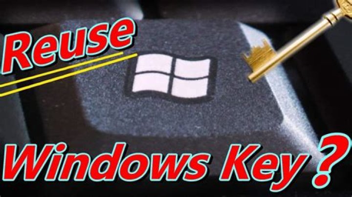 Are Windows 10 OEM keys reusable?