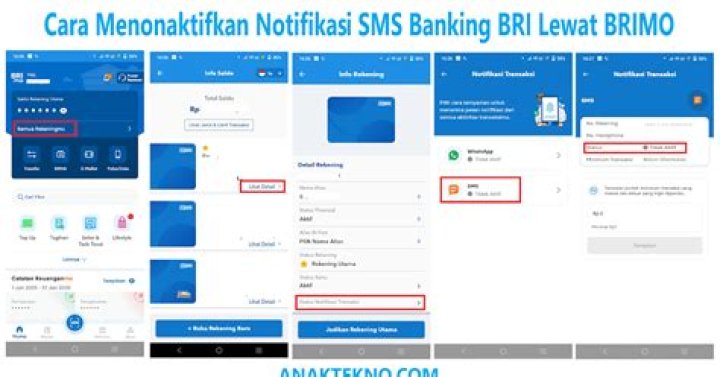 Berapa biaya SMS BRI Mobile?