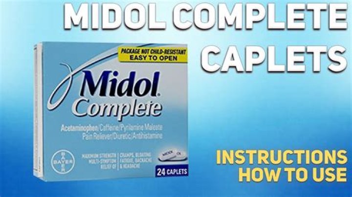 Can 12 year olds take Midol?