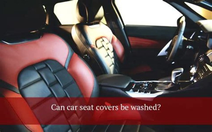 Can a car cover be washed?