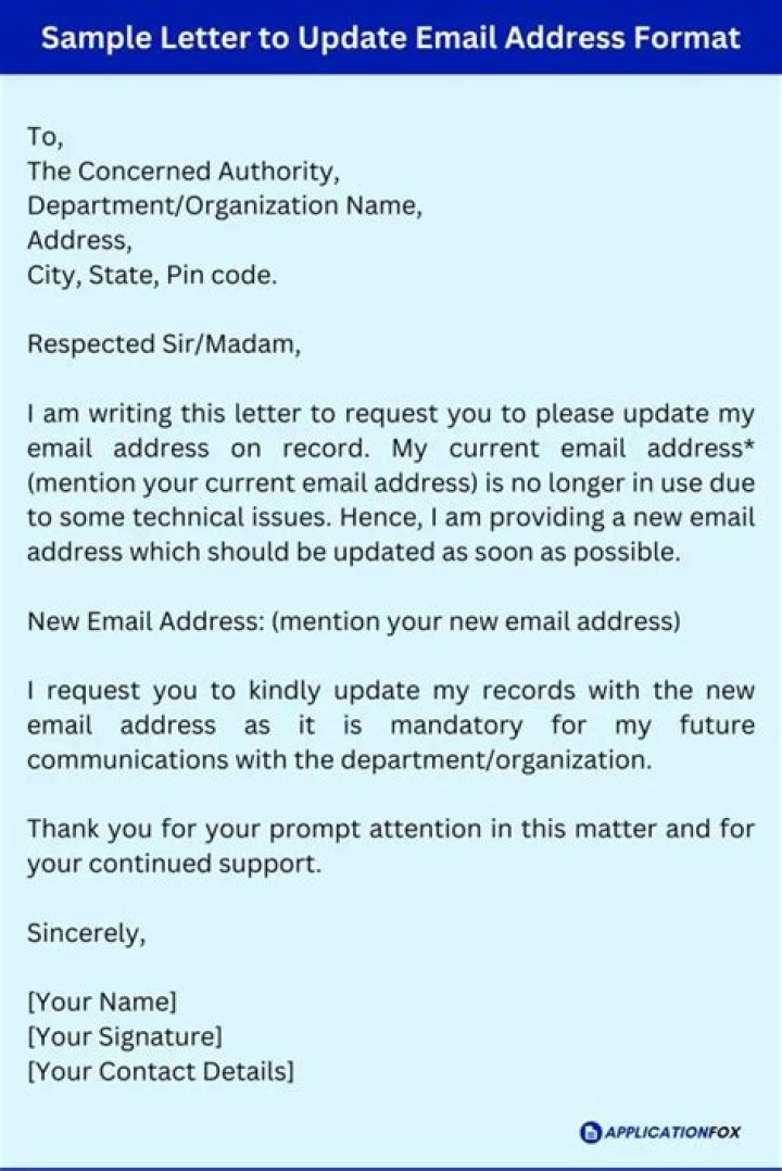 Can a customer update your email id online?