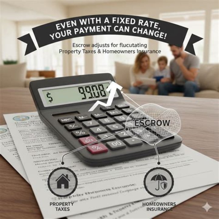 Can a fixed rate mortgage payment change?