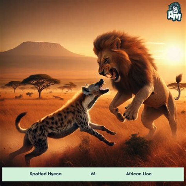 Can a man fight a hyena?