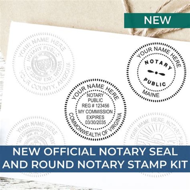 Can a notary public use an embosser?