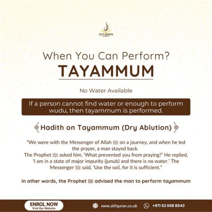 Can a sick person do tayammum?