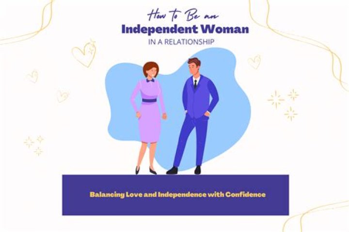 Can an independent woman be in a relationship?
