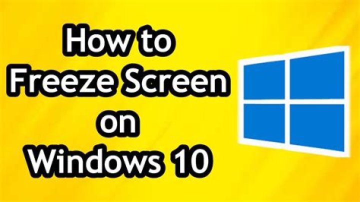 Can an LCD screen freeze?