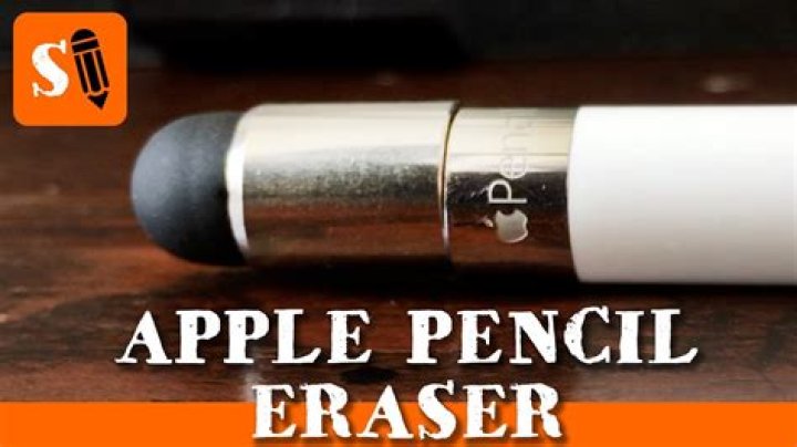 Can Apple pencil eraser?