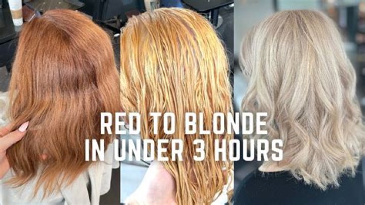 Can baby hair change from red to blonde?