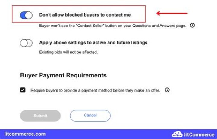 Can blocked buyers leave feedback?