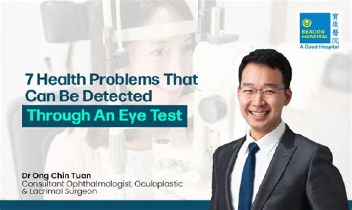 Can cancer be detected through eye exam?
