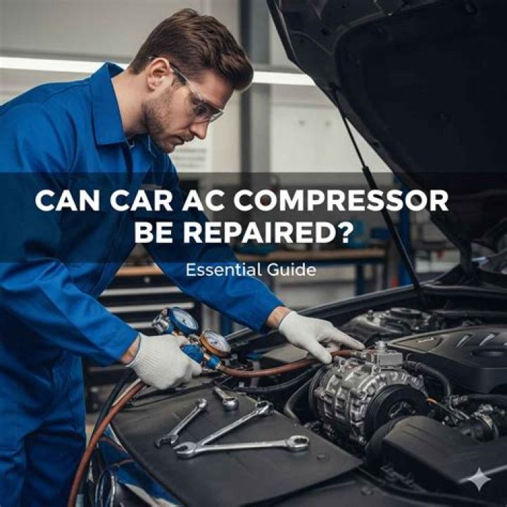 Can car AC compressor be fixed?