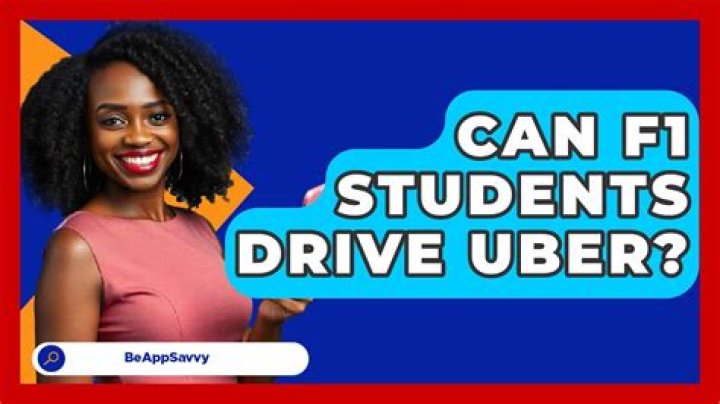 Can f1 students do Uber?