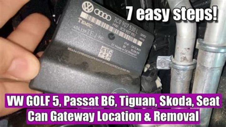 Can Gateway Passat b7 location?