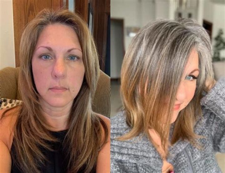 Can GREY hair be dyed red?