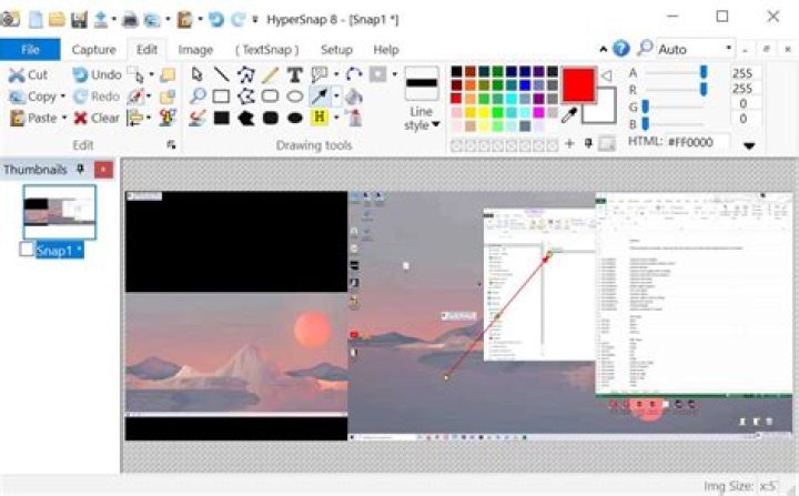 Can HyperSnap capture video?