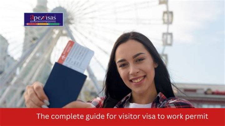 Can I apply for work permit on visitor visa?