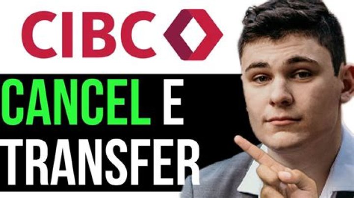 Can I cancel CIBC global money transfer?