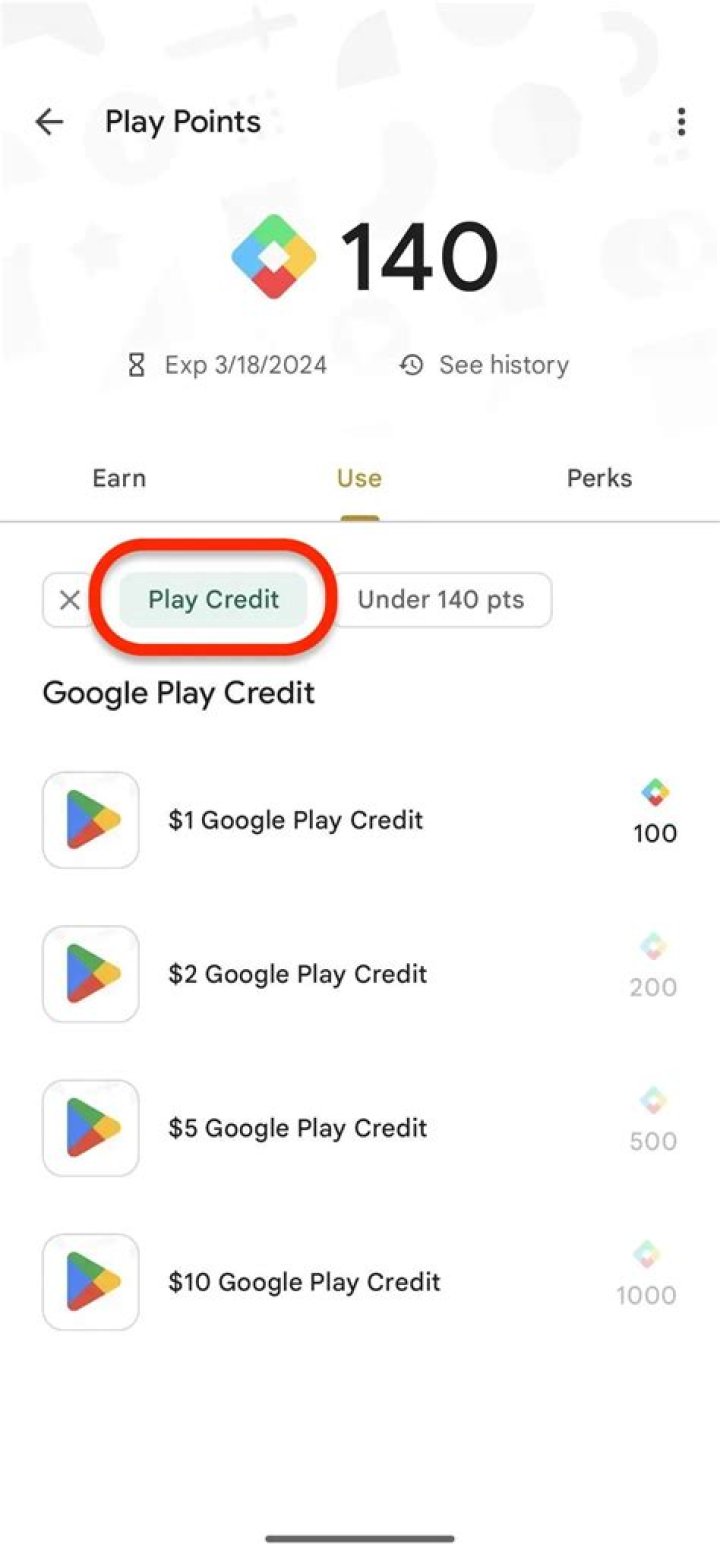 Can I cash out my Google Play credit?