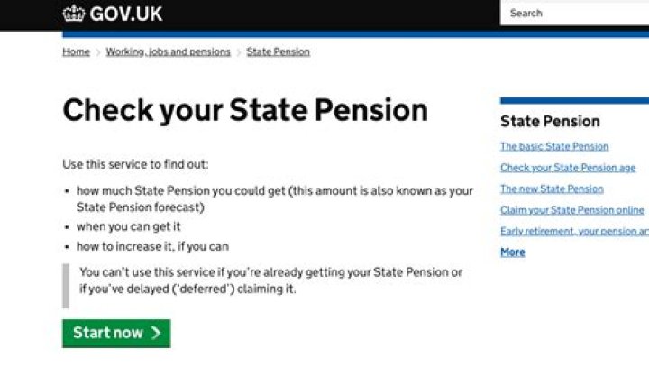 Can I check my pension online?