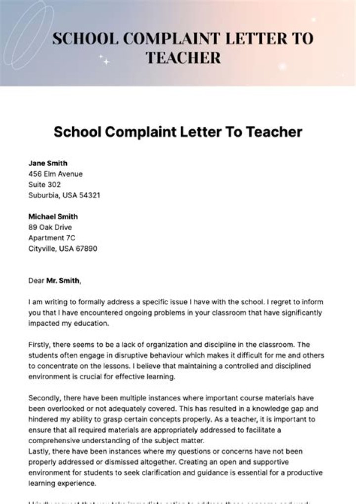 Can I complain to Ofsted about a teacher?