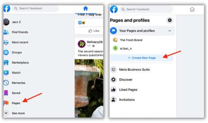 Can I create a sub page on Facebook?